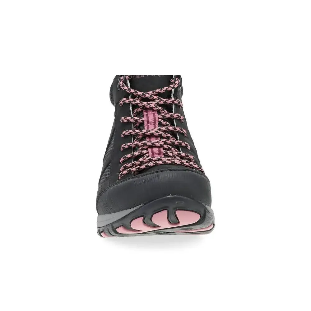 NEW DANSKO women's perrin hiking boots in black milled - Picture 3 of 8